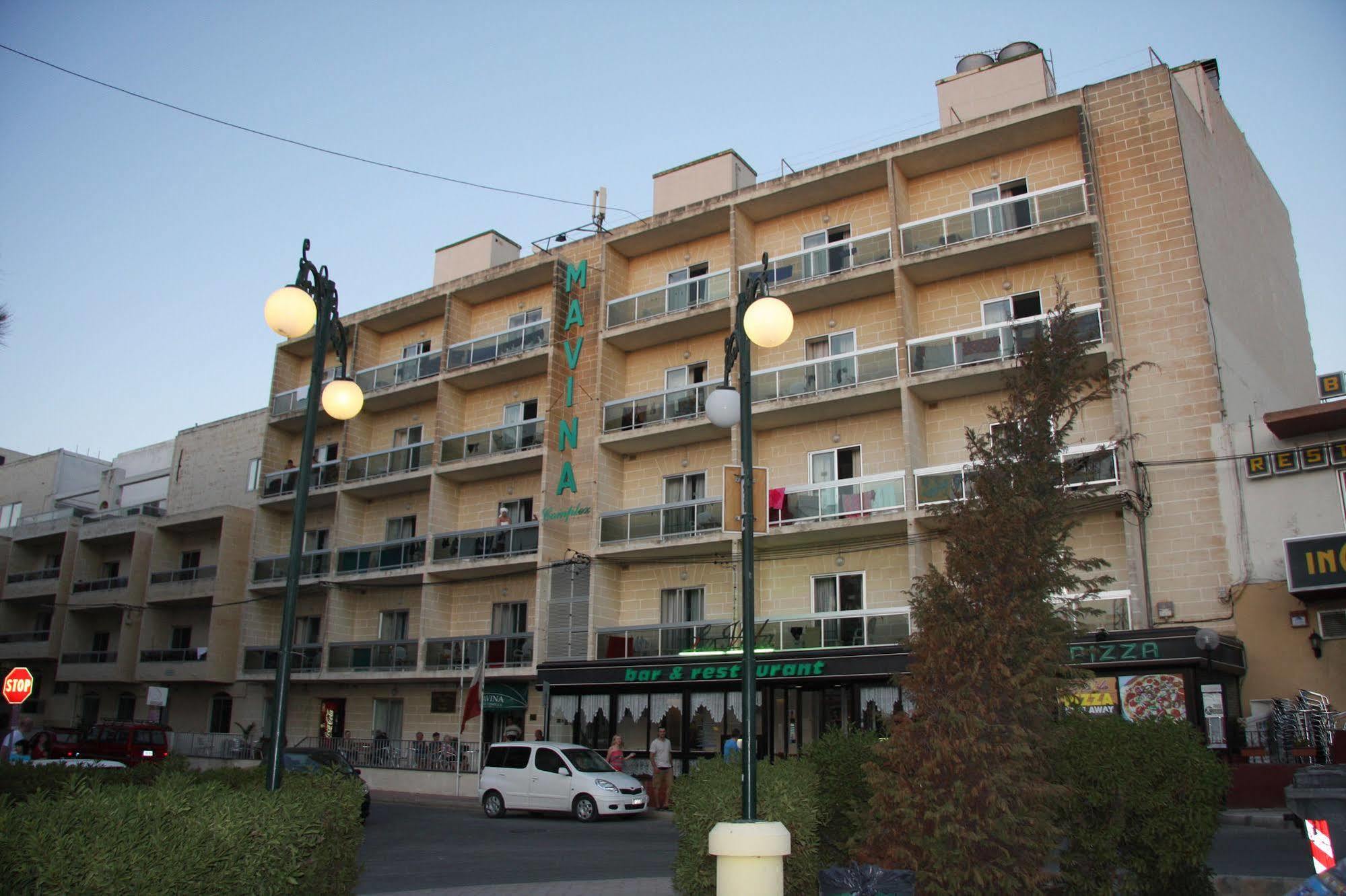 Mavina Hotel & Apartments Buġibba Ngoại thất bức ảnh